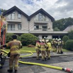 Küchenbrand im Stadtteil Moitzfeld von Bergisch Gladbach